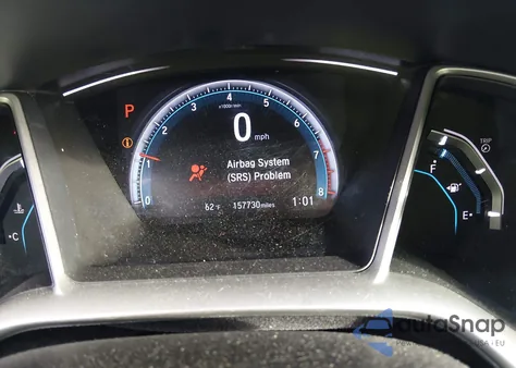 2018 Honda Civic Ex из США, поврежденный, VIN 2HGFC2F72JH569268